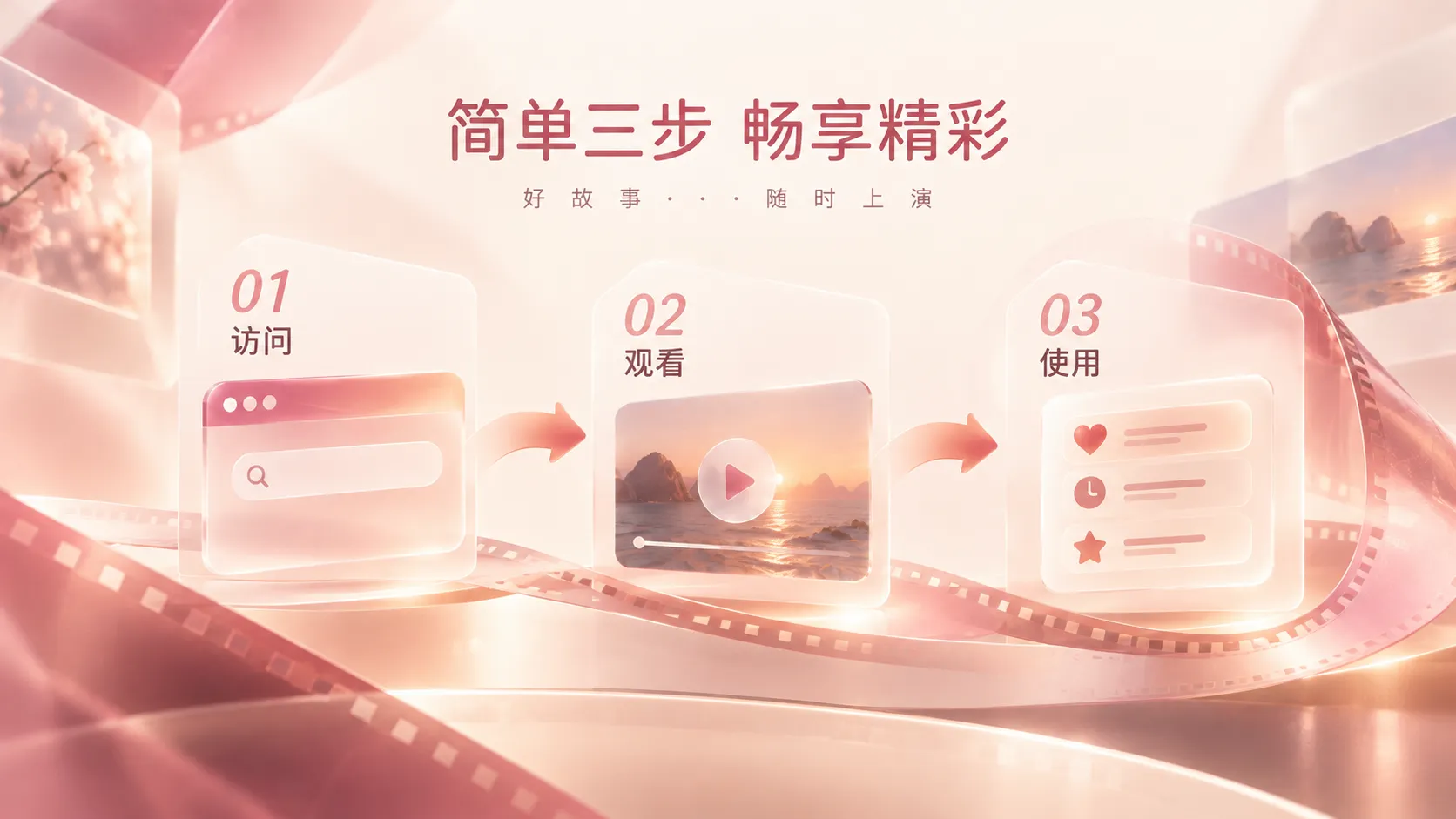 镜面中的人物与室内反射
